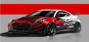 Hyundai Genesis Coupe R-Spec Track Edition by ARK 2012 года